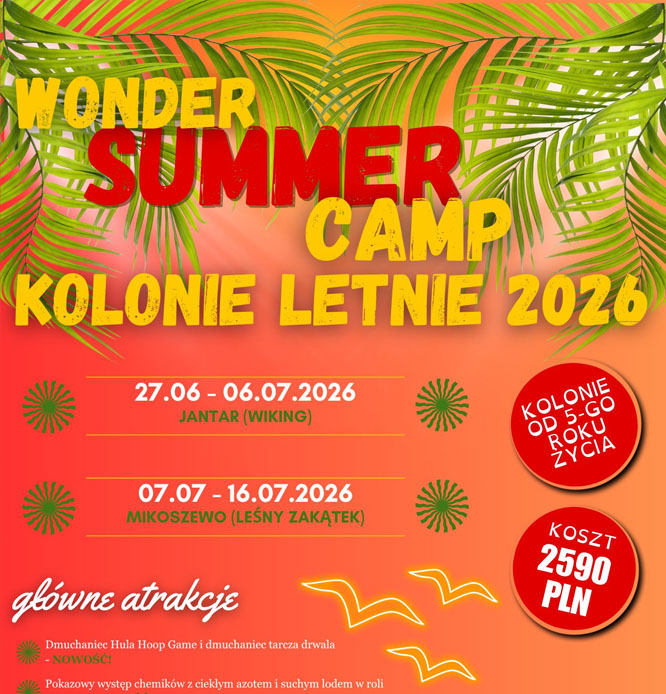 Wonder Summer Camp 2026